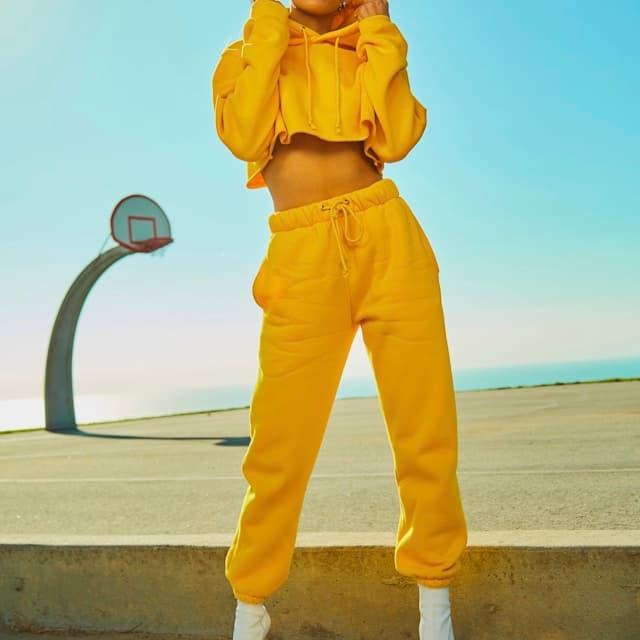 Cropped Campus Hoodie