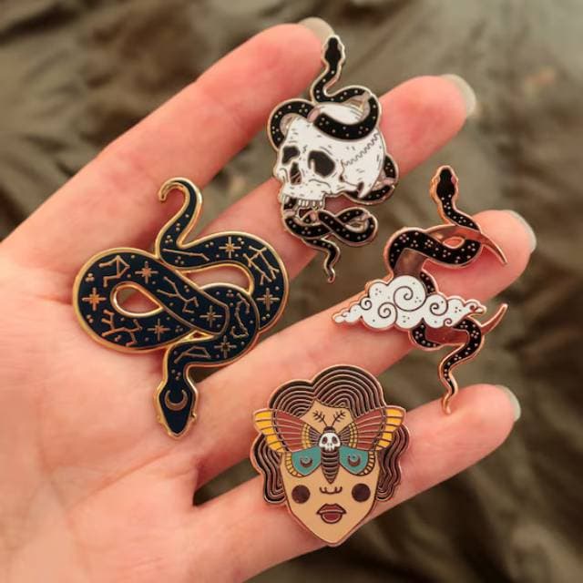 Enamel Pin Set
